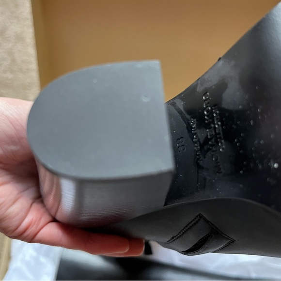 Michael Kors Collection Gwen Black Western Tall Boot 38 - Picture 4 of 12